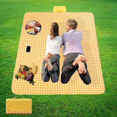 China 2022 Waterproof Lightweight Durable Prepare For Boat Reusing Foldable Mat Travel Outdoor Waterproof Camping Picnic Blanket Backpack Quilt Picnic Mat for sale