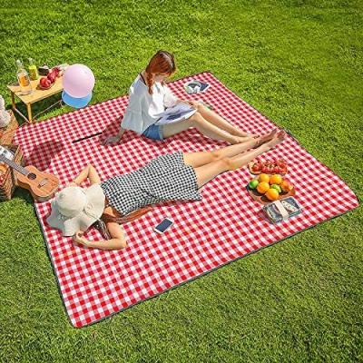 China Hot Sale Different Size Logo Warterproof Outdoor Picnic Mat Waterproof Customizable Camping Blanket Exercise Mat for sale