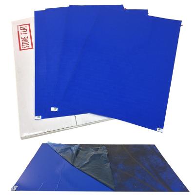 China China Supplier Clean Blue Disposable Sticky Mat Cleanroom Adhesive Decontaminating Mat Mat for sale