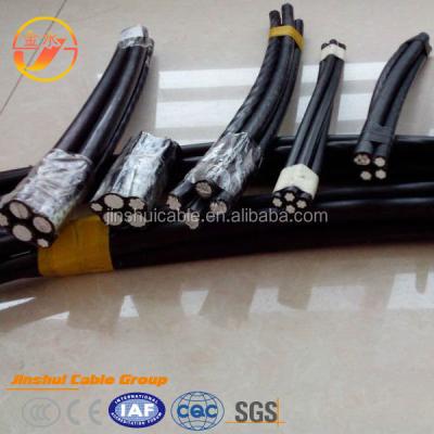 China NFC 33209 3*95+54.6mm Aerial ABC Cable Size 3*35+54.6+16mm for sale