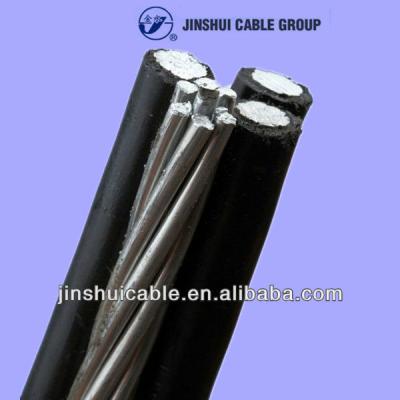 China NBR 8182 Aluminum Stranded Multiplex Cable /Aerial Bundled Cable Aerial for sale