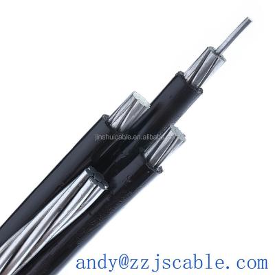 China Jinshui Overhead Aerial Cable Insulation Raw Material Silane XLPE Compound ABC Cable for sale