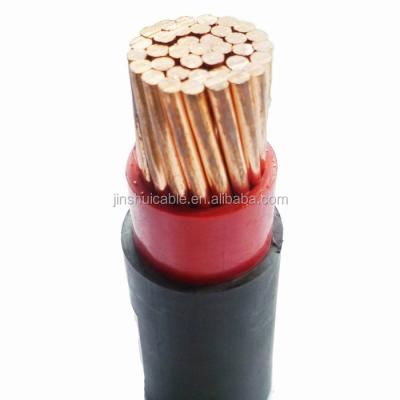 China flame retardant & Fire Resistance Aluminum / Spare Conductor 630MM XLPE Single Core Copper Cable for sale