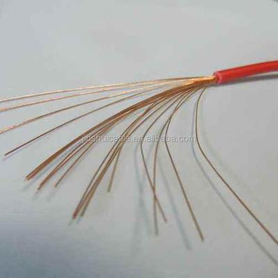 China Heating Flexible PVC Insulated Ultrathin Copper Wire 0.2MM2 for sale