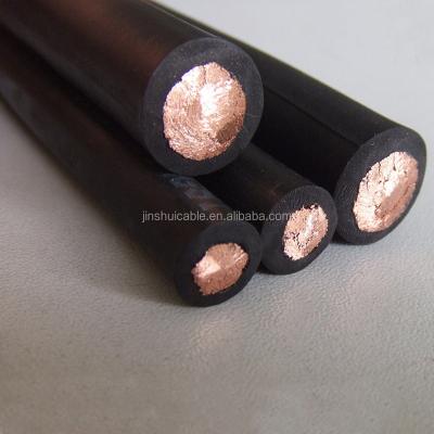 China Copper Core Flame Retardant Rubber Insulated Flexible Welding Cable for sale