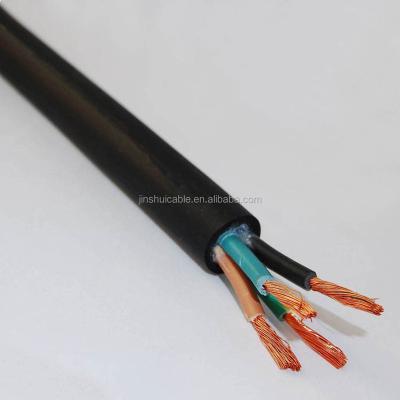 China 4 Core Underwater Rubber Sheathed Underwater Electrical Wire for sale