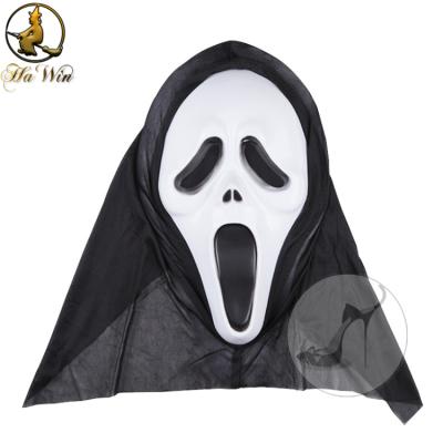 China Different Face Mask Design Full Plastic PVC Halloween Mask for sale