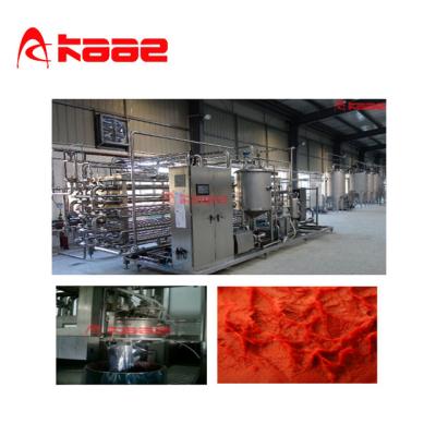 China Industrial Stainless Steel Tomato Sauce Production Line / Tomato Sauce Production Line Factory for sale