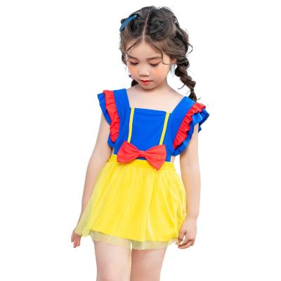 China Breathable Newest High Quality Princess Swimwear One Piece Beach Wear Girl Child For Girls for sale