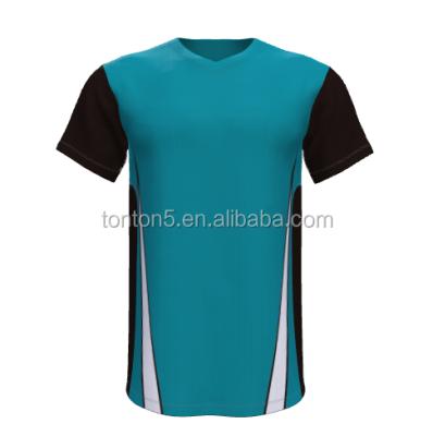 China Antibacterial Custom Baseball Jersey Mens Raglan Sleeve Baseball Shirts for sale