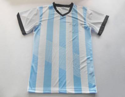 China Comfortable And No Fading Soccer Football Uniform , Uniform Designs Football , Jersey Football for sale