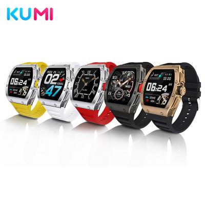 China Touch Screen KUMI GT1 Watches App Control Android Sports Smart Watch Call Reminder Smart Fitness Tracker Touch Screen for sale