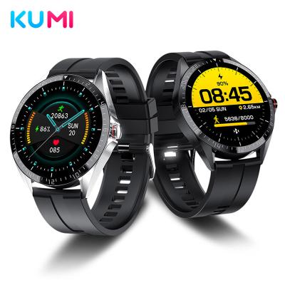 China KUMI GW16T Ip67 Ip68 Smart Wristband Touch Screen Waterproof Heart Rate Monitor 24 Hours Instruction Fitness Tracker 24 Hours Watch for sale