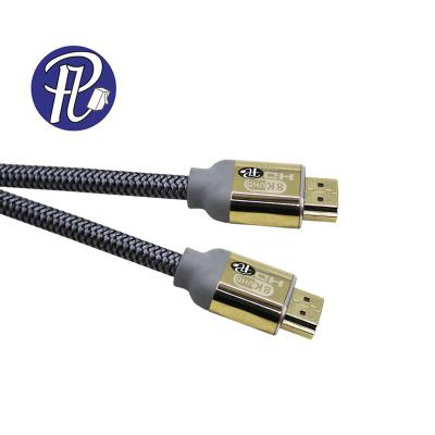 China COMPUTER PULLYCables Brand 2.1HDTV Cable with Aluminum Alloy Shell Real 8K@60Hz 4K@120Hz 48Gbps Support Dynamic HDR TDR Gold for sale