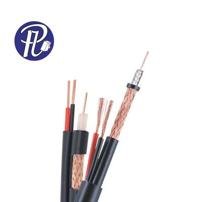 China PULLYCables Brand Coaxial Cable RG59 With Power Cable 75Ohm High Transmission With Very Competitive Price PL-CO82 for sale