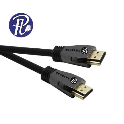 China COMPUTER PULLYCables Brand 2.1HDTV Cable With Real 8K@60Hz 4K@120Hz 48Gbps Support HDR TDR Dynamic Gray Zinc Alloy Shell for sale