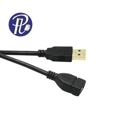 China COMPUTER PULLYCables brand usb cable 2AM to AF extension cable with gold plated for sale