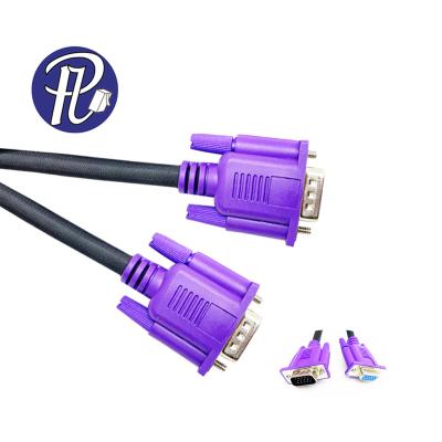 China COMPUTER PULLYCables Brand VGA Cable 3+4 15 PIN Male to Female for Computer Monitor 1080P for sale