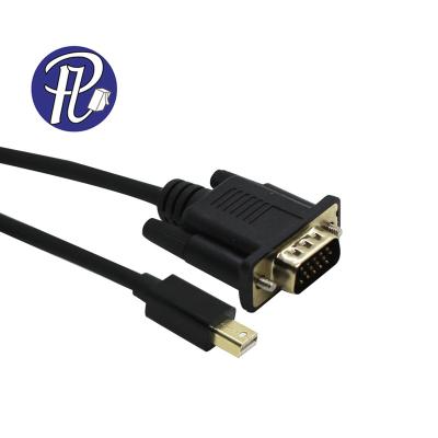 China PULLYCables HDTV Brand Mini DP To VGA Adapter Cable 1.8M Super Quality With 4K 1080P for sale