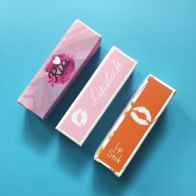 China Manufacturer Wholesale Cosmetic Packaging Box Recyclable , Custom Lipstick Packaging Box for sale