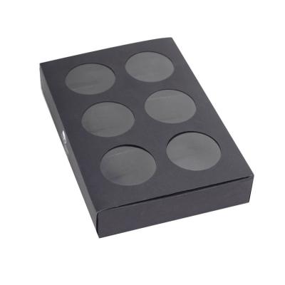 China Custom Size And Style Custom Logo Chocolate Packaging Box Macaroon Recyclable Custom Packaging Box for sale