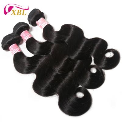 China Body Wave XBL Human Hair Double Drawn Virgin Human Indian Hair Natural Weave,Wholesale Cuticle Aligned Virgin Hair for sale