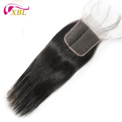 China Silky Straight Silky Base 360 ​​Lace Frontal Wave XBL Closure With Bundles,Wholesale Brazilian Virgin Hair Closure Lace Front Closure,4x4 Lace Closure for sale