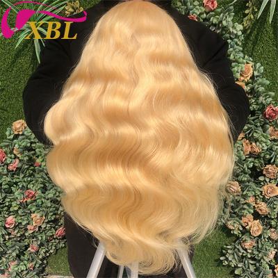 China Cheap blonde hair body wave 613 lace wigs,long full lace wig 613 hair,Brazilian hair full lace wig seller wholesale for sale