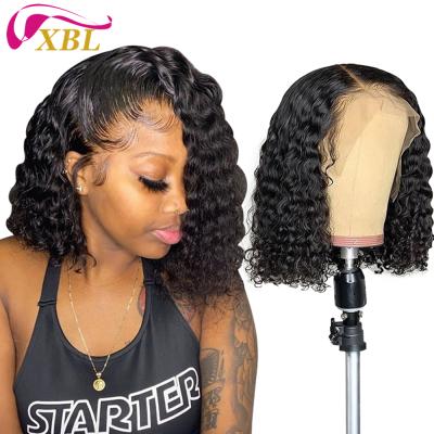 China XBL DEEP Curly Brazilian Hair Lead Wig, Deep Curly Afro Wigs For Black Women, Wholesale Raw Virgin Cuticle Aligned Hair Wigs Vendors for sale