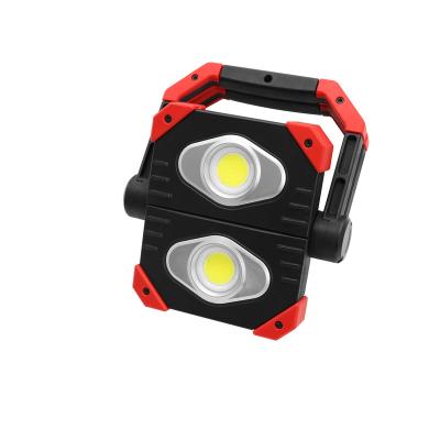 China New Product Plastic Cheap Super Bright Hand Light Foldable Multi Functional Work Light for sale