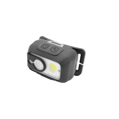 China Hot Selling Super Powerful COB Smart Mini Headlamp Adjustable Waterproof Led Split Headlamp for sale