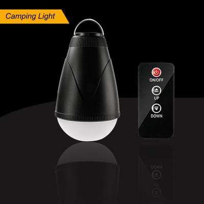 China High Brightness ABS Aluminum Black PC Material 12 Led Flashlights Mini Rechargeable Remote Camping Lights 1.5w Battery Cable Hanging Light for sale