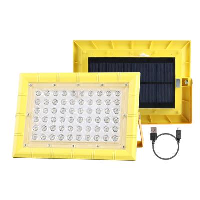 China NEW High Brightness 80W Solar Powered Outdoor Solar Rechargeable Waterproof Portable Camping Light and USB Powerbank LED Camping Light with Magnetic for sale