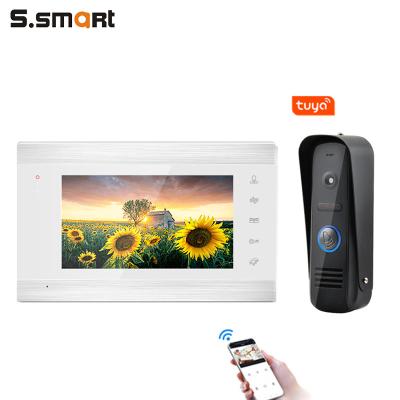 China Built-in Camera Smart Home Waterproof Video Bell Mp3 Wireless Doorbell Wireless Door Bell Button for sale