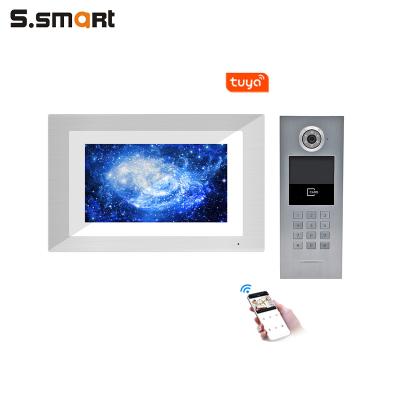 China Metal Housing High Quality Wireless WI fi Door Bell Intercom Video Door Phone With GSM for sale