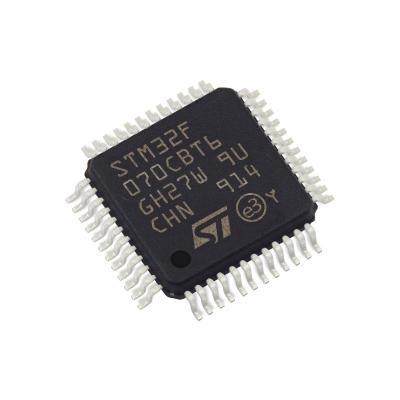 China Network Communications STM32F070CBT6 LQFP48 Electronic Components IC MCU Microcontroller Integrated Circuits STM32F070CBT6 for sale