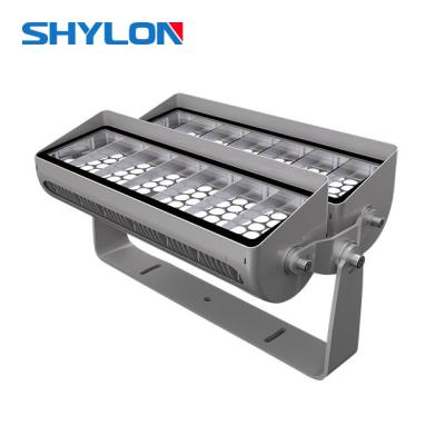 China LANDSCAPE shylon tennis court 420W RGBW RGBA warm white sports lighting led outdoor flood light for sale