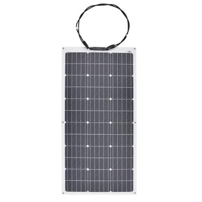 China Solar yacht Wholesale High Efficiency 230 Watts Monocrystalline Transparent Flexible Solar Panels for sale