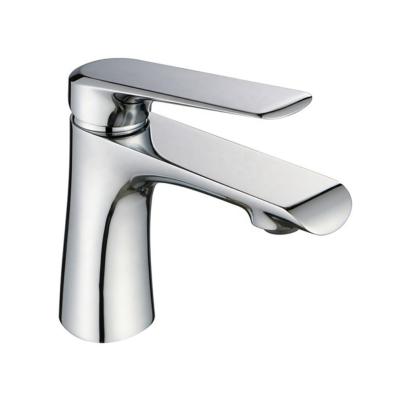 China 2020 New Design Modern Deck Mounted Basin Faucet For Bathroom Wash Brass Faucet for sale