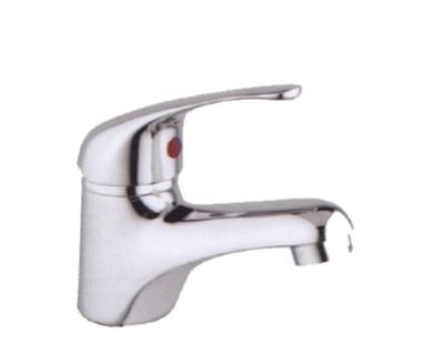 China HOT-SALE Modern Metered Faucets Single Handle Deck Mounted Style Design China Factory Modern Design Cooper Basin Faucet For Bathroom for sale