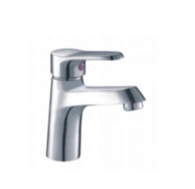 China Brass Material Metered Taps Single Handle Kitchen Faucet Tap Hot Selling Fashionable Kitchen Faucet for sale