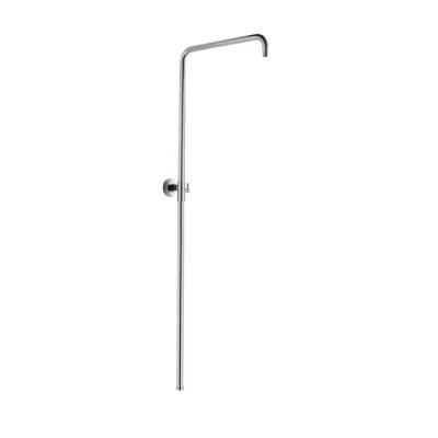 China Modern Economical L Shape 201ss Chrome Telescopic Stainless Steel Shower Rod Column CL001 for sale