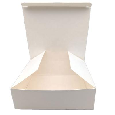 China Recyclable Customized Product Packaging Small White Box Packaging White Paper Box Cardboard Box Single Sleeve for sale