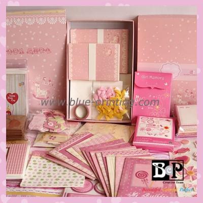 China Simple Stylish Customized Europe BCP Baby Map Kits For Scrapbook for sale