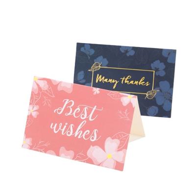 China Artificial Blue City Thank You Cards Custom With Logo Wedding Invitations Greeting Cards Open Paper Happy Birthday Card 3.35