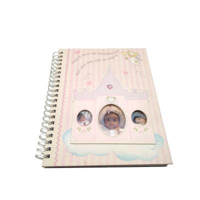 China City Baby Planner Spiral Blue Life Record Memory Notebook Birthday Gift For Kids for sale