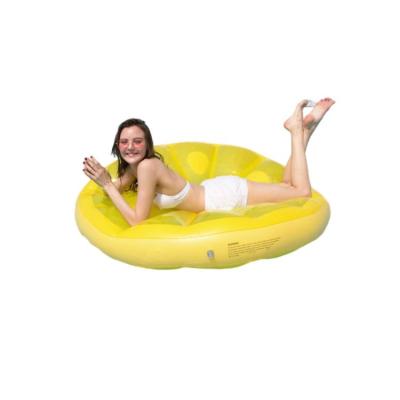 China Custom Round Logo Swimming Pool Inflatable Foldable Floating Water Entertainment Equipment Round Row Float Swimming Ring for sale