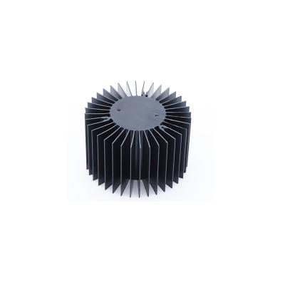 China Round Aluminum Extrusion Sunflower Aluminum Heatsink For DIY Lighting Round Aluminum Extrusion Heatsink for sale