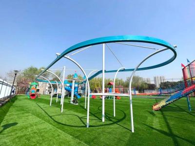 China Non Powered Steel Interactive Playground Equipment Zipline Roller Coaster Equipment For Amusement for sale