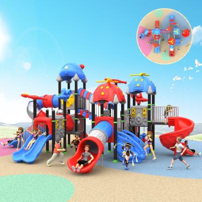 China Game Structure Colorful Preschool Play Playground Equipment  Outdoor Amusement Park for sale